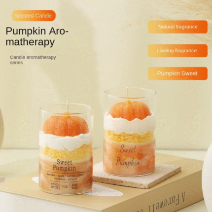Aromatherapy sweet pumpkin candle
